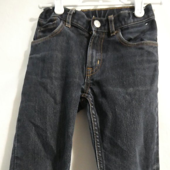 H&M DENIM & DENIM Slim Fit 7-8 years boy's damaged jeans, EUC - Picture 6 of 16